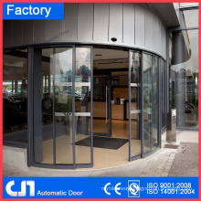 Hotel Office Building Automatic Curved Sliding Door
